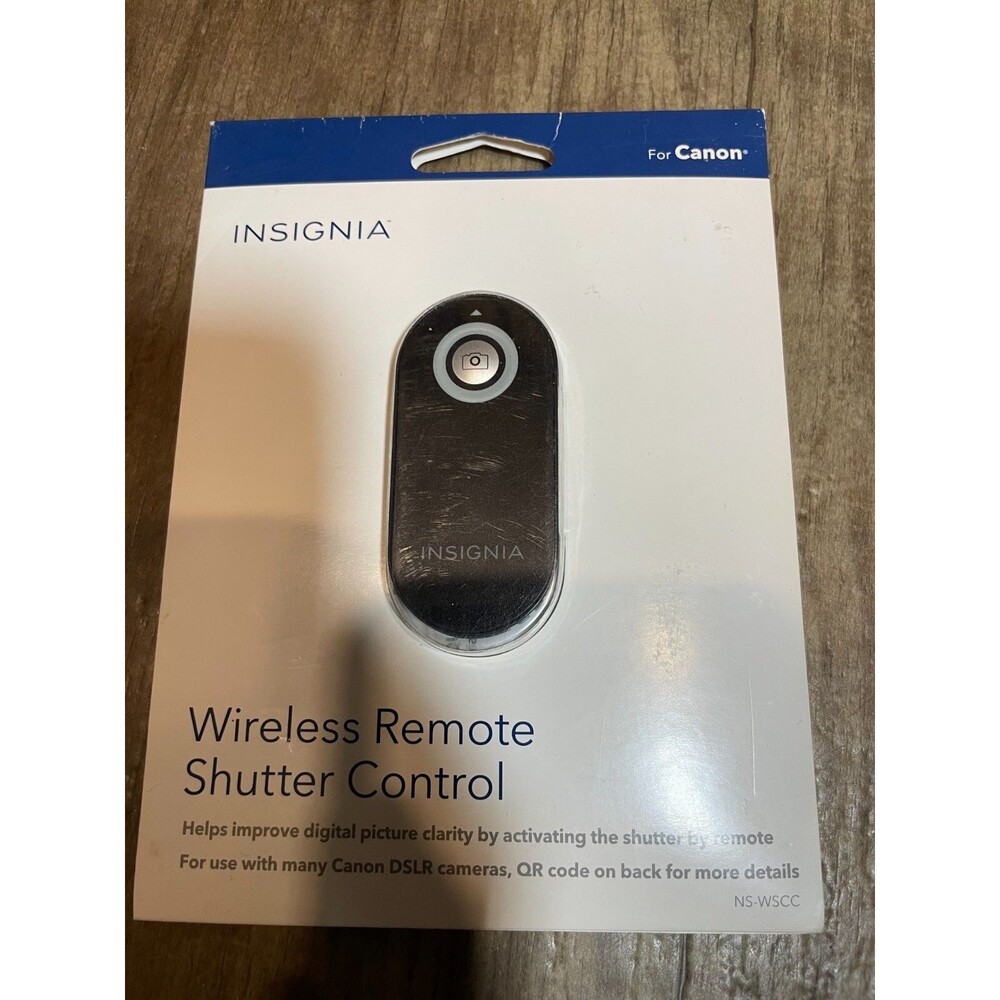 Insignia NS-WSCC Wireless Remote Shutter Control for Canon Digital Camera